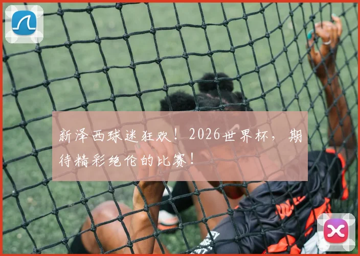 新泽西球迷狂欢!2026世界杯,期待精彩绝伦的比赛!